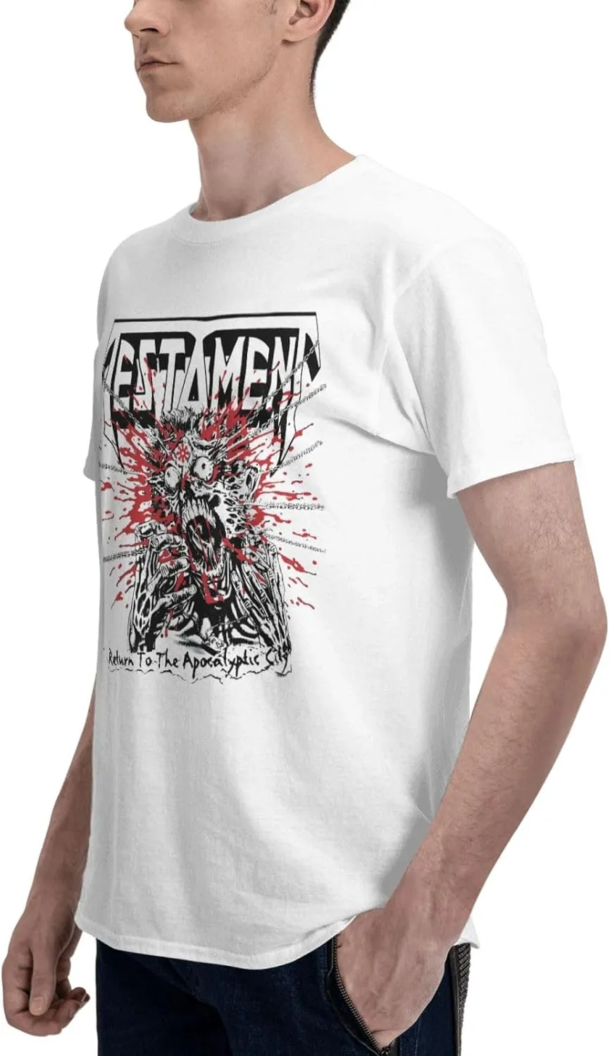 Shirt Men's Short Sleeve T-Shirt Summer Casual Crewneck Tops Oversized Tee Shirts
