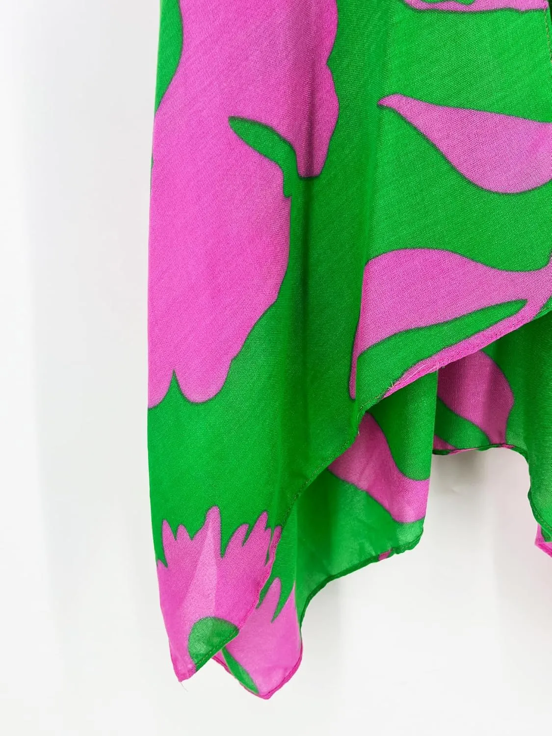 Spicy Sandia Kimonos for Women Floral Beach Cover Up Loose Swimsuit Bathing Suit Coverup Cardigan for Summer Swimwear
