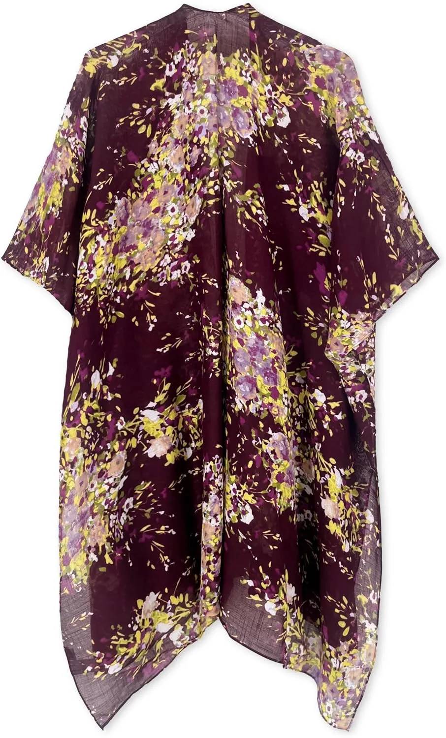 Spicy Sandia Kimonos for Women Floral Beach Cover Up Loose Swimsuit Bathing Suit Coverup Cardigan for Summer Swimwear