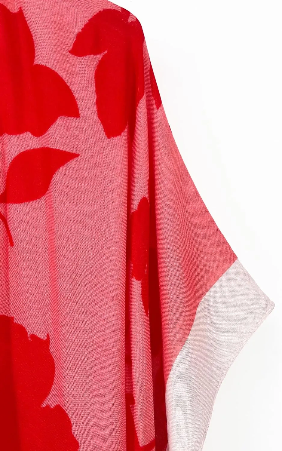 Spicy Sandia Kimonos for Women Floral Beach Cover Up Loose Swimsuit Bathing Suit Coverup Cardigan for Summer Swimwear