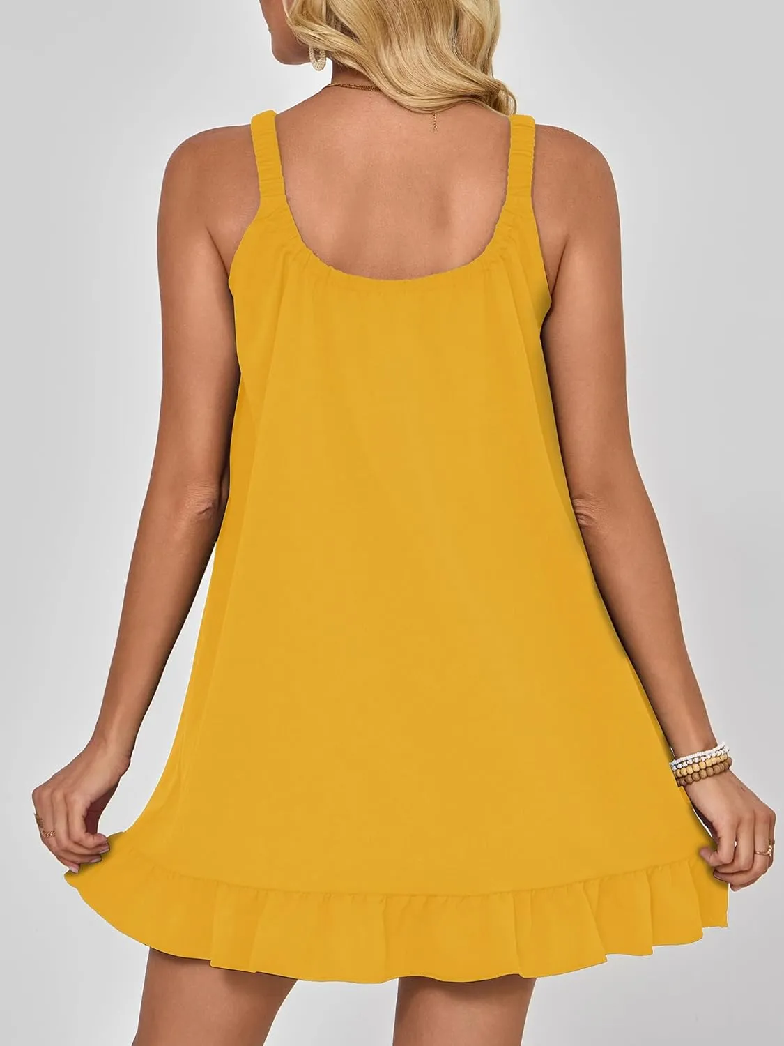 Swimsuit Coverup for Women Bathing Suit Cover Up Beach Bikini Swimwear Sleeveless Tank Dress 2025 Vacation