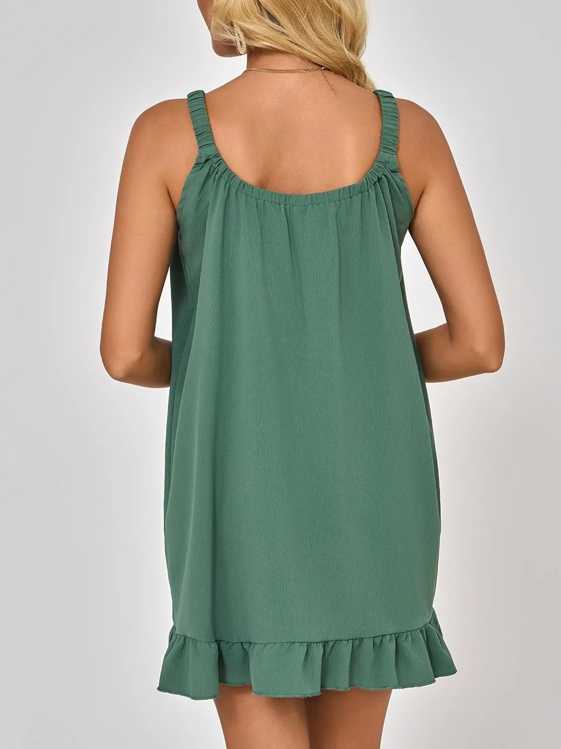 Swimsuit Coverup for Women Bathing Suit Cover Up Beach Bikini Swimwear Sleeveless Tank Dress 2025 Vacation