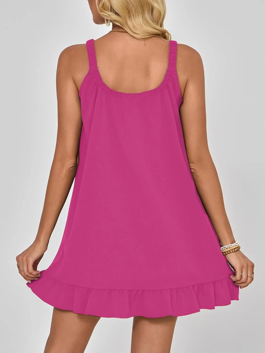 Swimsuit Coverup for Women Bathing Suit Cover Up Beach Bikini Swimwear Sleeveless Tank Dress 2025 Vacation