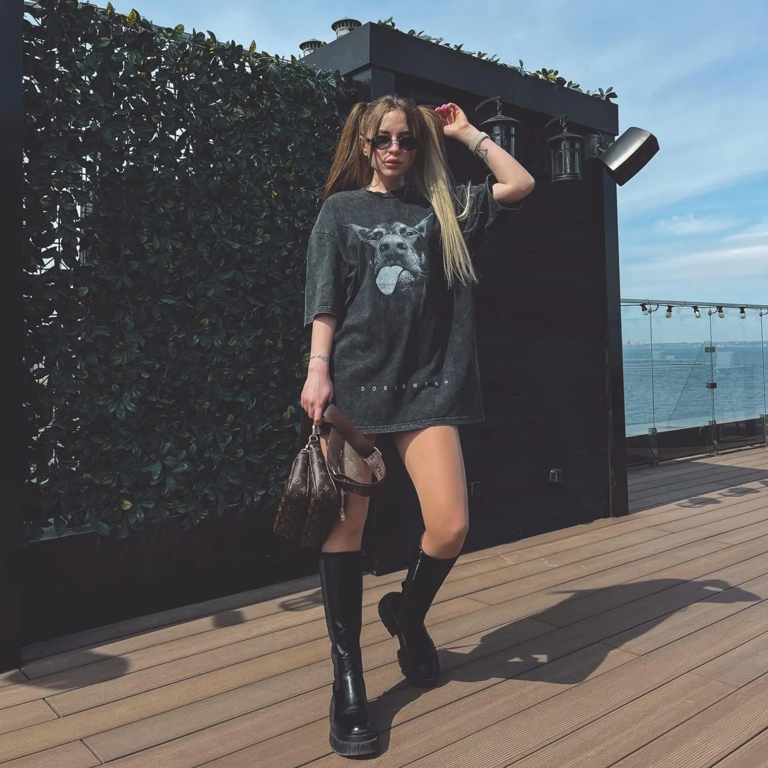 T-Shirt Streetwear Aesthetic Graphic Eyes Relaxed Tee Shirt Men Unisex