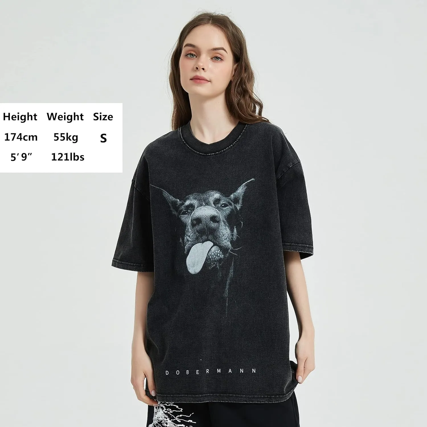 T-Shirt Streetwear Aesthetic Graphic Eyes Relaxed Tee Shirt Men Unisex