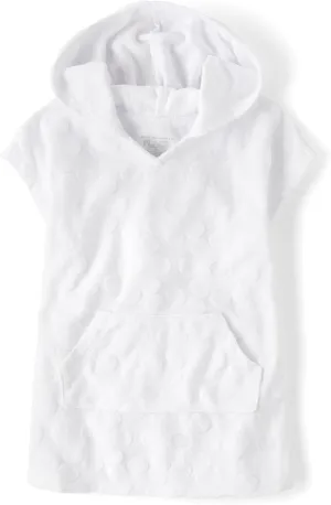 The Children's Place Baby Girls And Toddler Hooded Swim Coverup