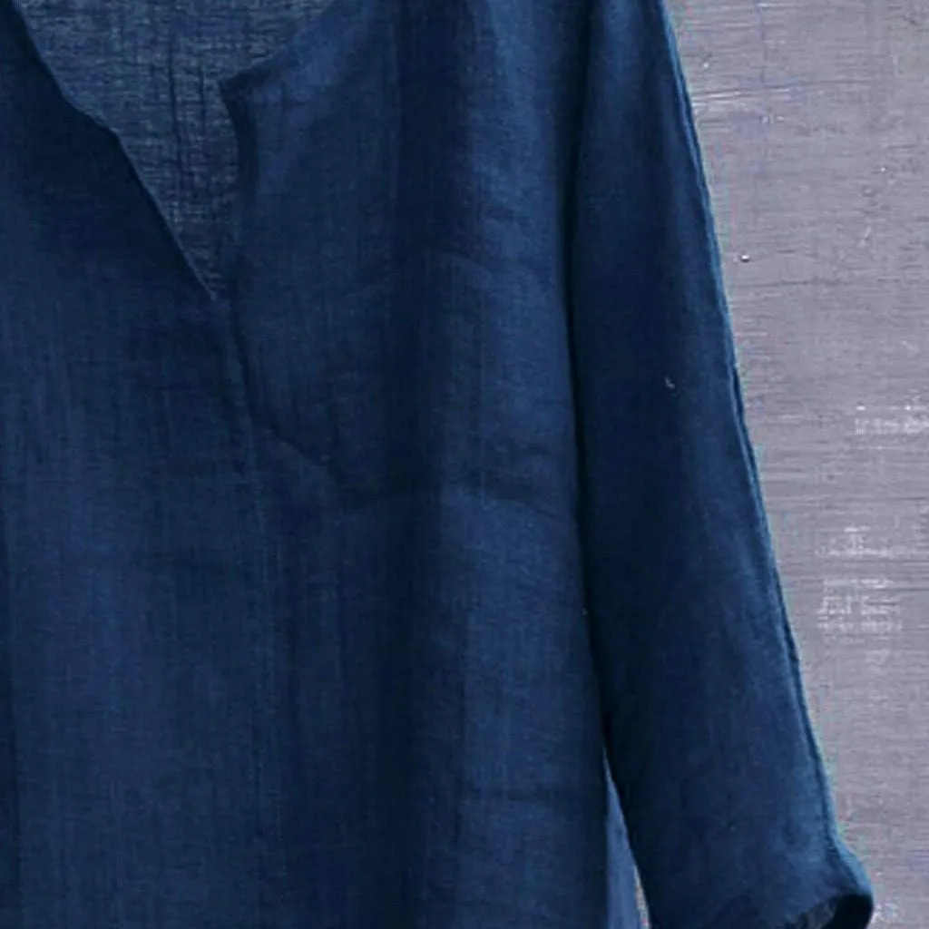 Tuxedo Dress Shirt for Men Solid Casual Long Shirt Comfy Sleeve T Breathable Brief High Neck Men Dress Shirt