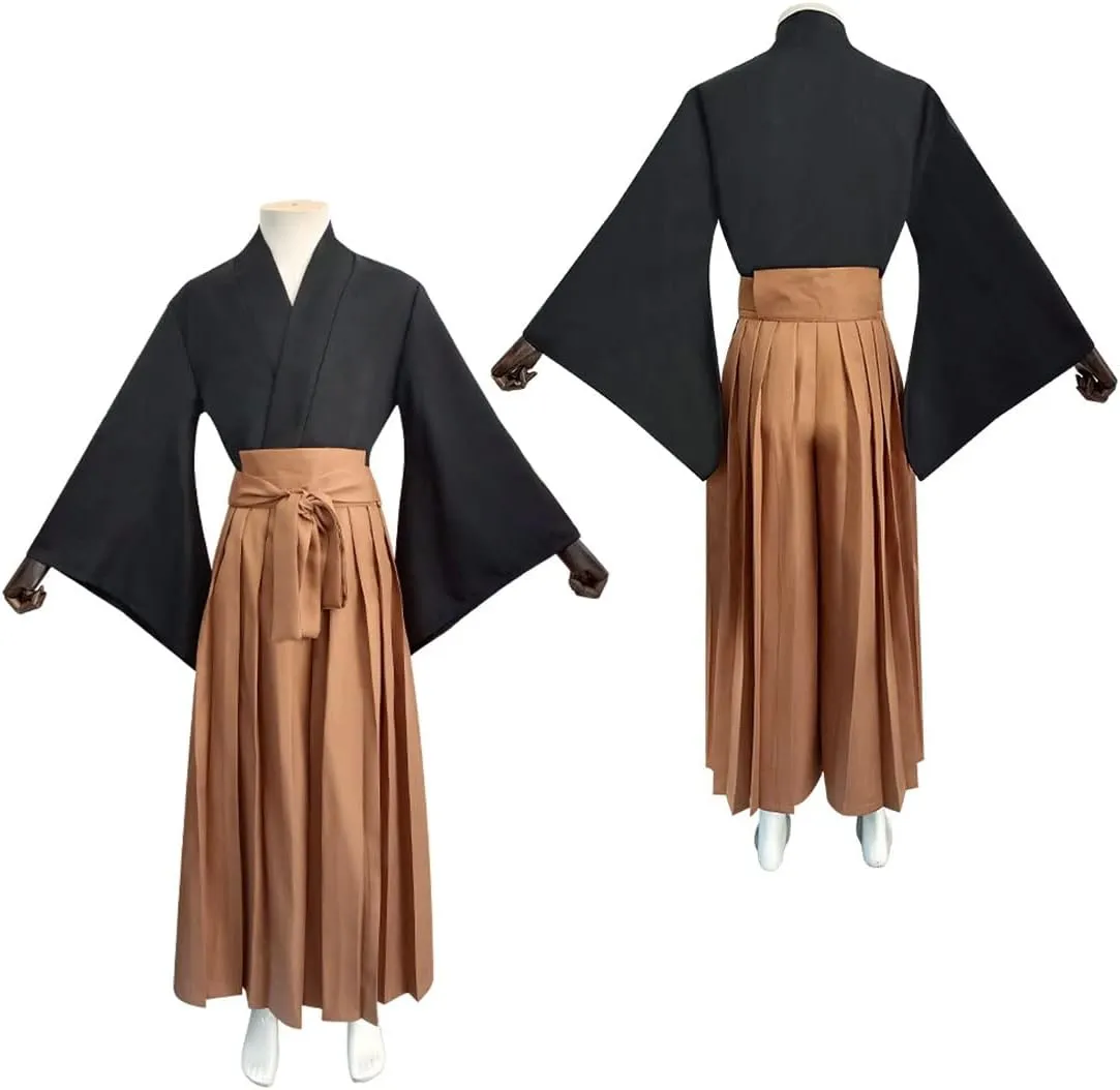 UZAIN Haganezuka Hotaru Cosplay Mask Anime Kimetsu no Yaiba Cosplay Costumes Kimono Outfit Uniform With Cloak Halloween