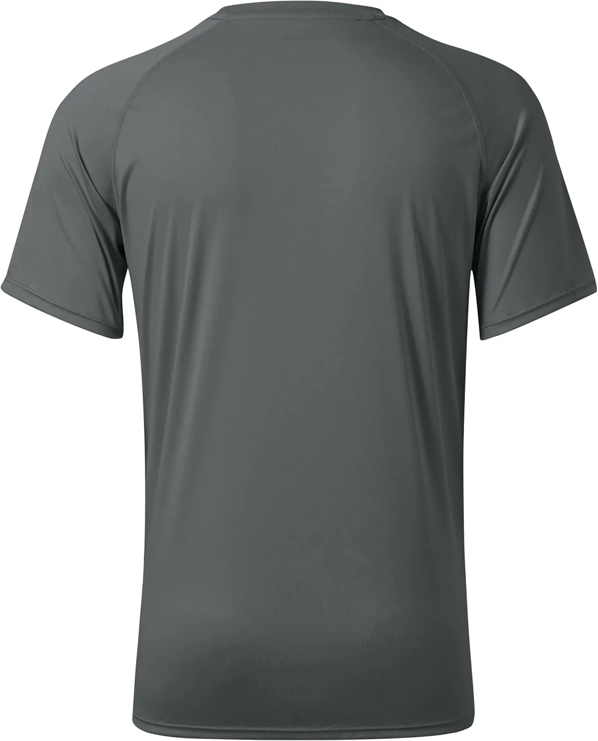 Willit Men's Rashguard Swim Shirt Short Sleeve UPF 50  Sun Protection Shirt SPF Quick Dry Water Shirt