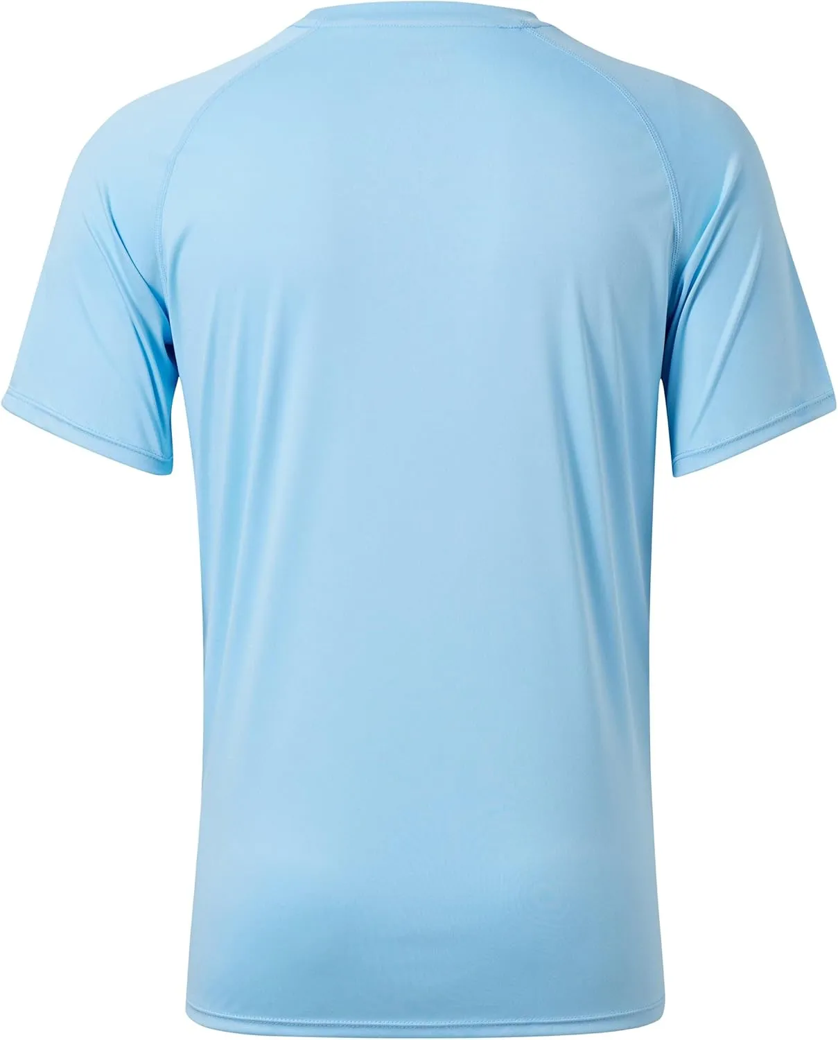 Willit Men's Rashguard Swim Shirt Short Sleeve UPF 50  Sun Protection Shirt SPF Quick Dry Water Shirt