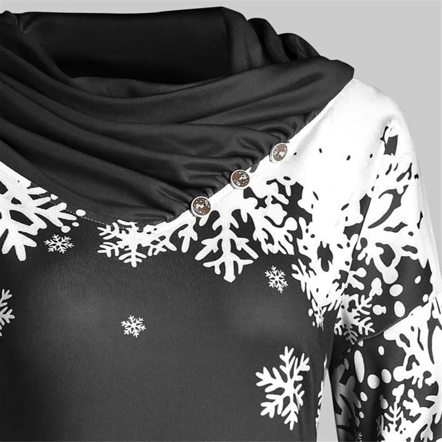 Women Christmas Sweatshirts Casual Novelty Party Slim Tunic Jumper Dress Lightweight Bag Hip Midi Pullover Dress