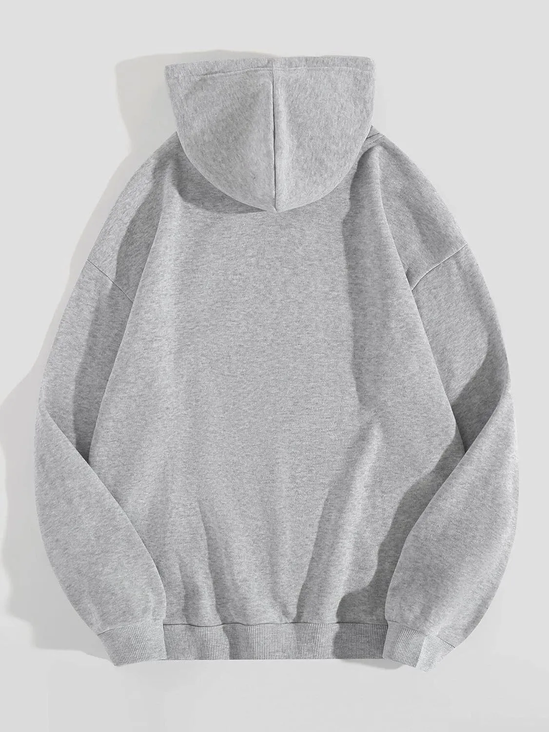 Women Have Happy A Good Day Hoodie Graphic Print Hoodie Drop Shoulder Fleece Hooded Sweatshirt Pullover Aesthetic