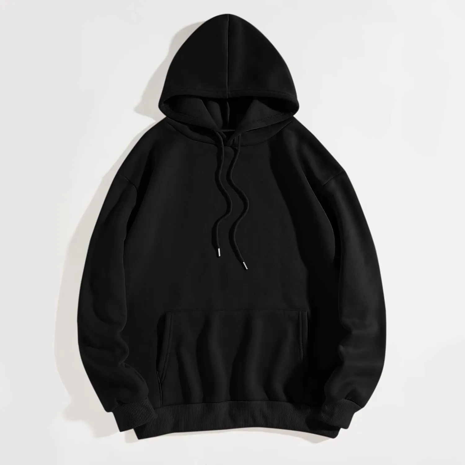 Women Oversize Fleece Hoodie Sweatshirt Long Sleeve Floral Slogan Letter Graphic Print Drop Shoulder Drawstring top