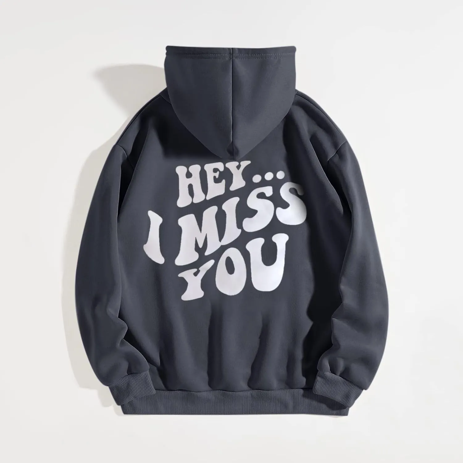 Women Oversize Fleece Hoodie Sweatshirt Long Sleeve Floral Slogan Letter Graphic Print Drop Shoulder Drawstring top