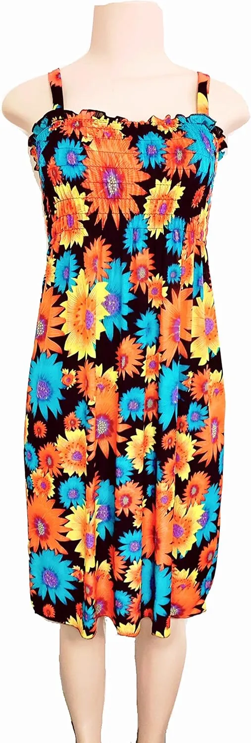 Womens Casual Sundress - Summer Beach Casual Coverup Sun Dress