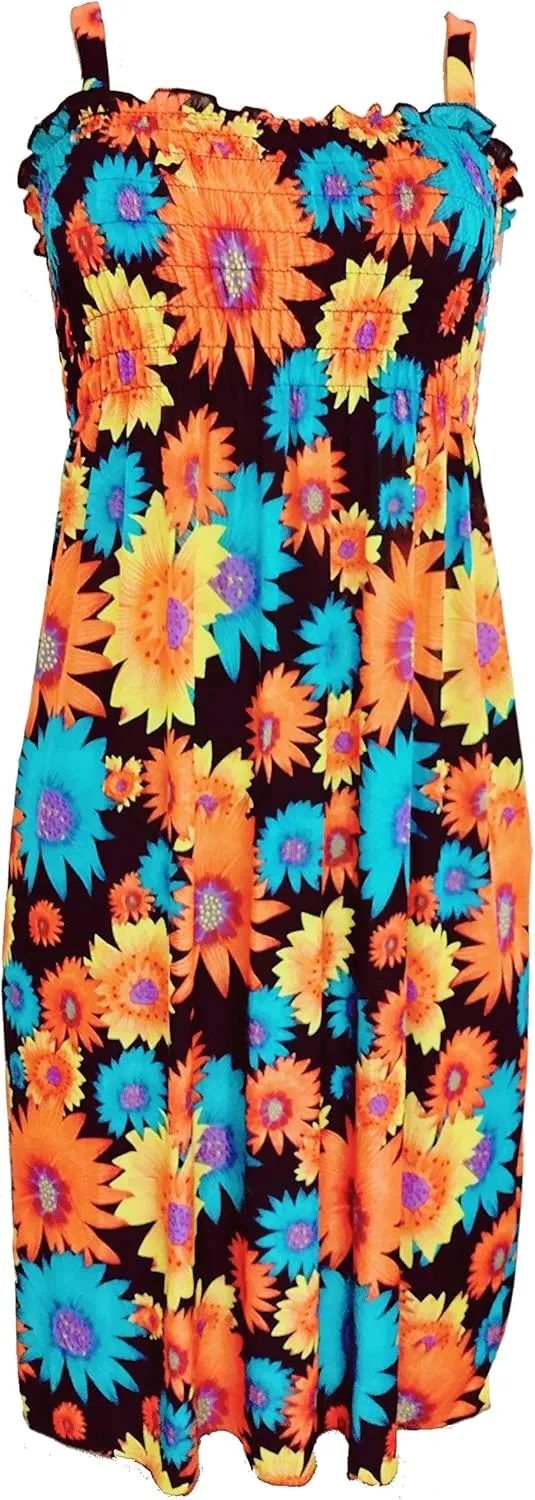 Womens Casual Sundress - Summer Beach Casual Coverup Sun Dress