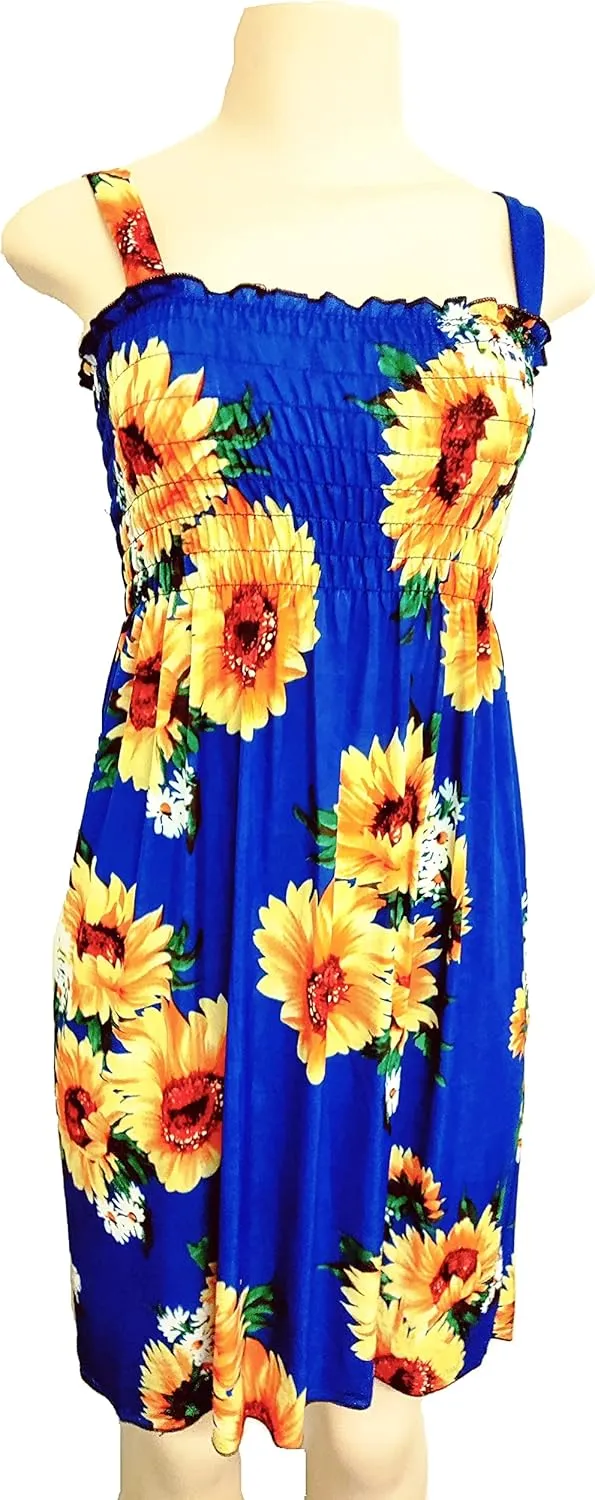 Womens Casual Sundress - Summer Beach Casual Coverup Sun Dress