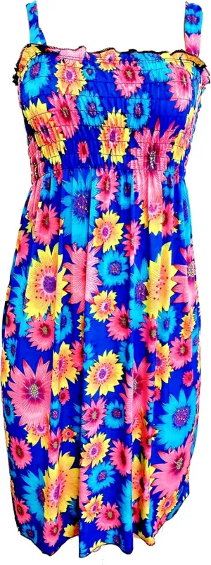 Womens Casual Sundress - Summer Beach Casual Coverup Sun Dress