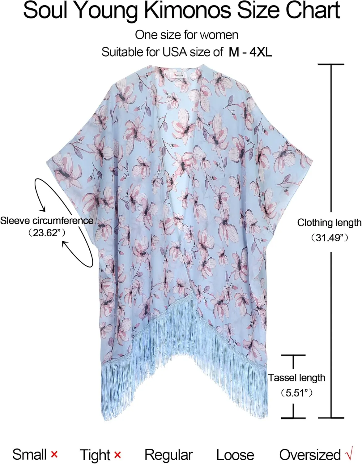 Women's Floral Kimono Cover Up - Lightweight Leopard Chiffon Beachwear for Bikini,Cardigan and Swimwear
