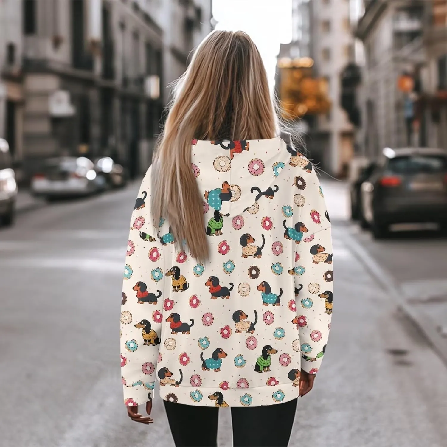 Womens Hoodie Oversized Sweatshirt Causal Long Sleeve Hoodie Fall Clothes Plus Size Sports Loose Pullover Sweaters