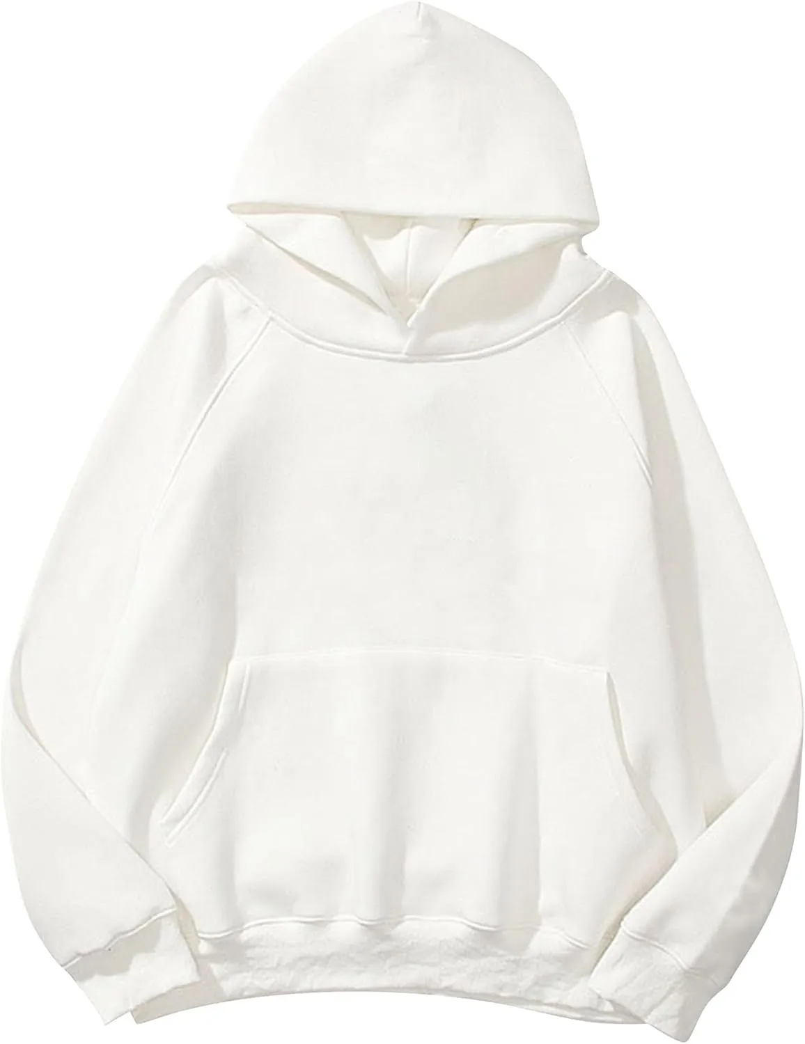 Womens Oversize Essentials Hoodie Sweatshirt Raglan Long Sleeve Hooded Pullover Trendy Fall Clothes 90s Teens