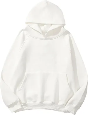 Womens Oversize Essentials Hoodie Sweatshirt Raglan Long Sleeve Hooded Pullover Trendy Fall Clothes 90s Teens