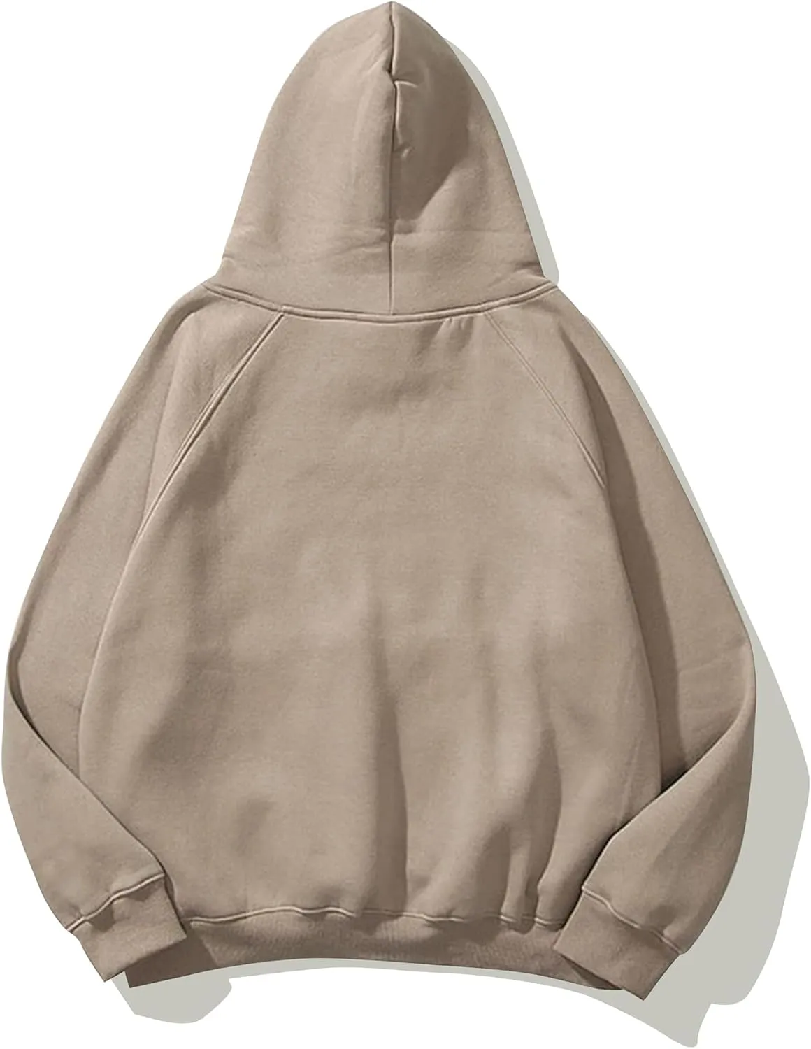 Womens Oversize Essentials Hoodie Sweatshirt Raglan Long Sleeve Hooded Pullover Trendy Fall Clothes 90s Teens