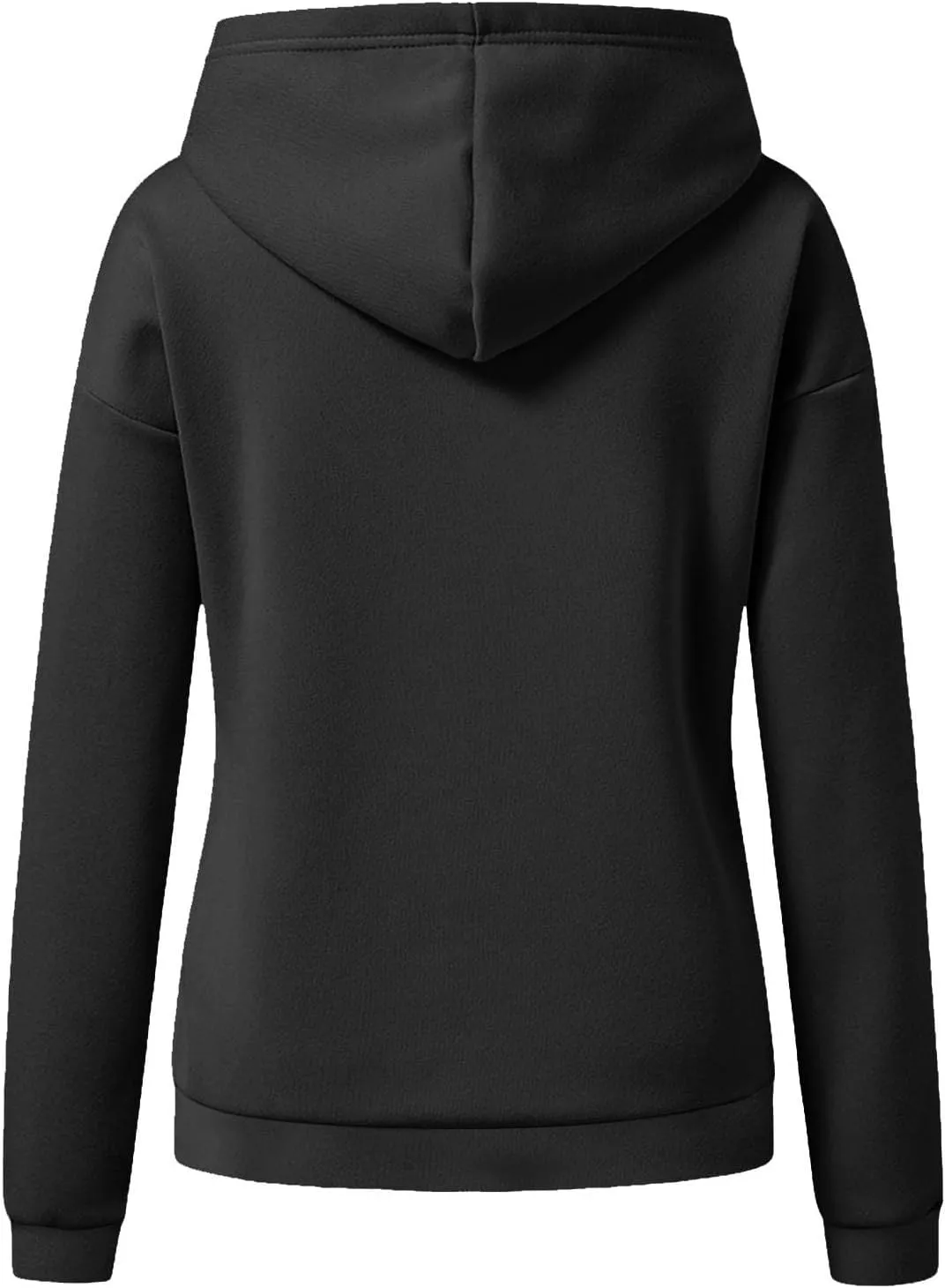 Women's Oversized Hoodies Fall Casual Long Sleeve Drawstring Blouse Tee Trendy Heart Print Solid Outdoor Comfy Pullover Tops