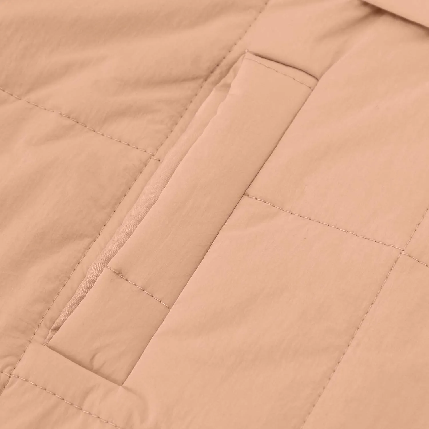 Women's Quilted Warm Puffer Jacket Winter Packable Pullover Down Coat Oversized Hoodie Lightweight Long Sleeve Outwear