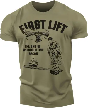 Workout Funny Mens Shirt, Deadlift Gym, Motivational Weight Lifting Gift T-Shirt