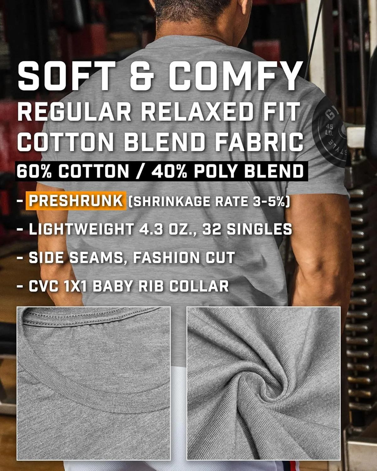 Workout Funny Mens Shirt, Lift-O'Clock, Lifting Gift T-Shirt
