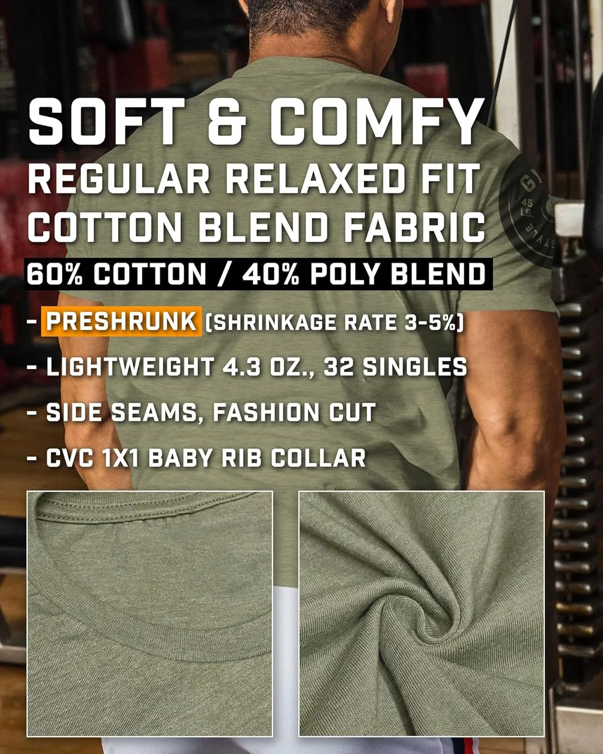 Workout Funny Mens Shirt, Lift-O'Clock, Lifting Gift T-Shirt