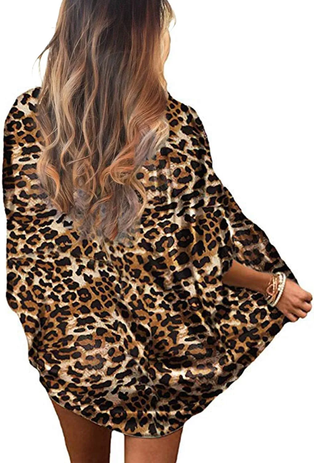 Zando Womens Floral Kimono Cover Ups Short Sleeve Kimono Cardigans Casual Shawl Cardigan Loose Open Front Kimono Tops
