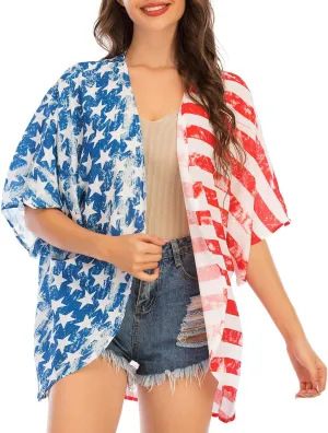 Zando Womens Floral Kimono Cover Ups Short Sleeve Kimono Cardigans Casual Shawl Cardigan Loose Open Front Kimono Tops